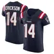 Elite Navy Men's Alex Erickson New England Patriots Team Color Vapor Untouchable Jersey