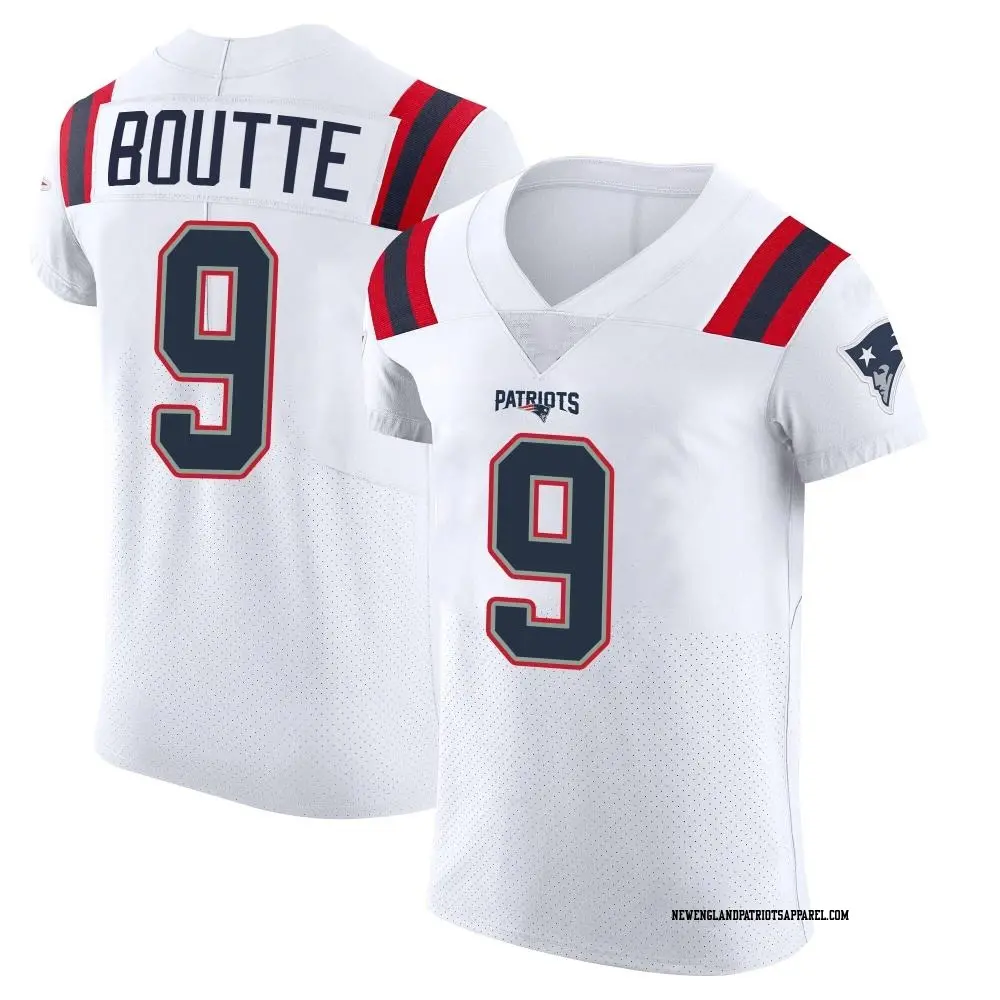 Elite White Men s Kayshon Boutte New England Patriots Vapor Untouchable Jersey Patriots Store