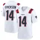 Game White Men's Alex Erickson New England Patriots Jersey