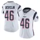Limited White Women's James Develin New England Patriots Vapor Untouchable Jersey